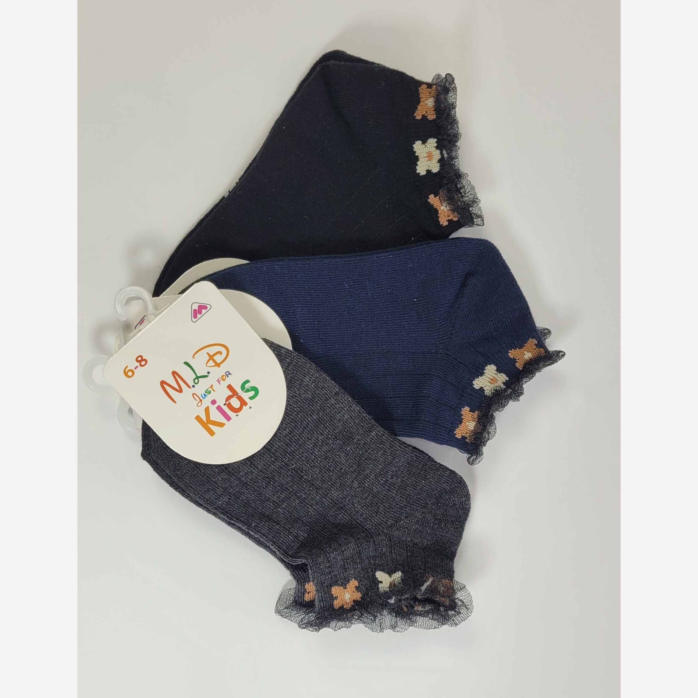 جوراب دخترانه  سن 6 تا 8 سال - کد 031