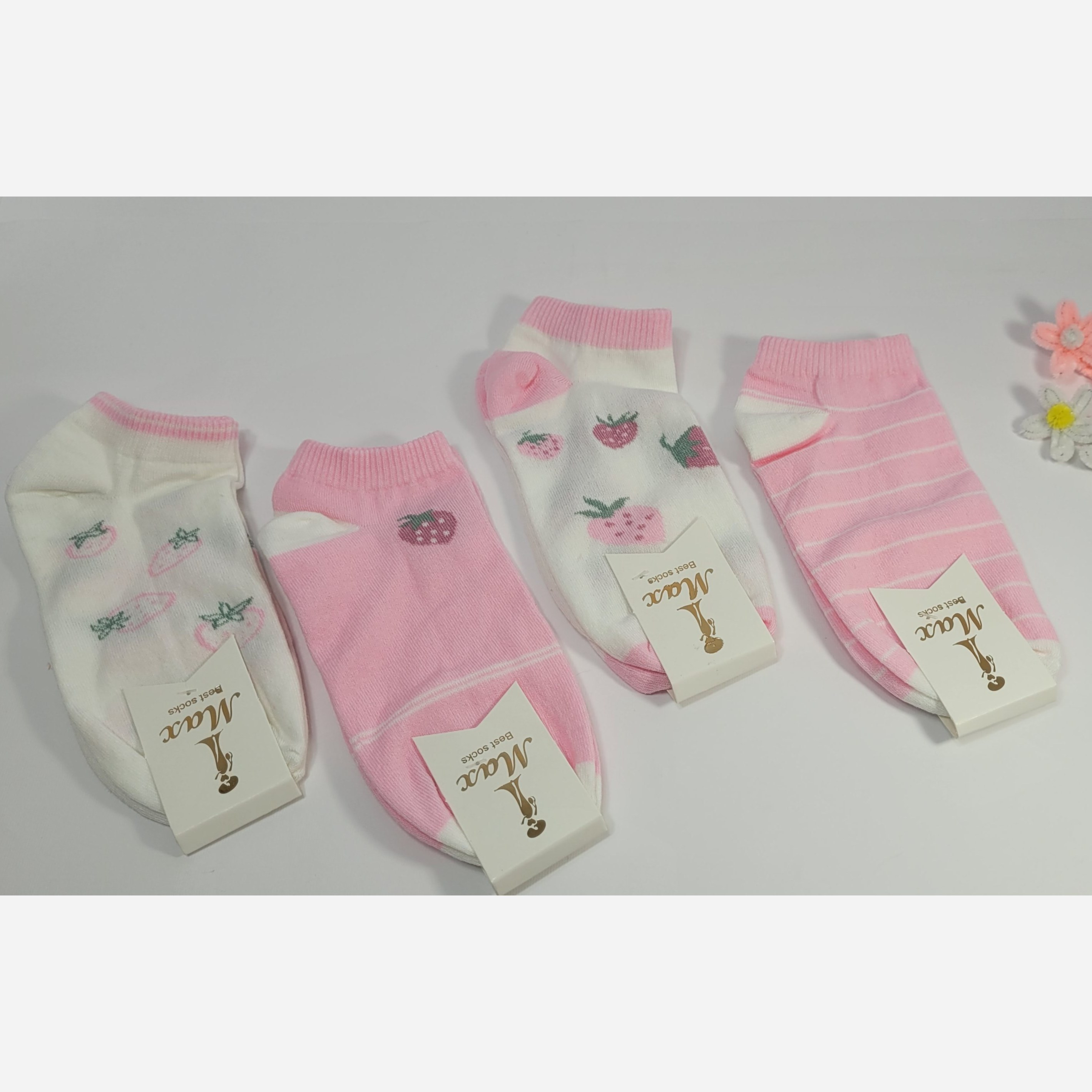 جوراب زنانه مچی فانتزی - کد 0212