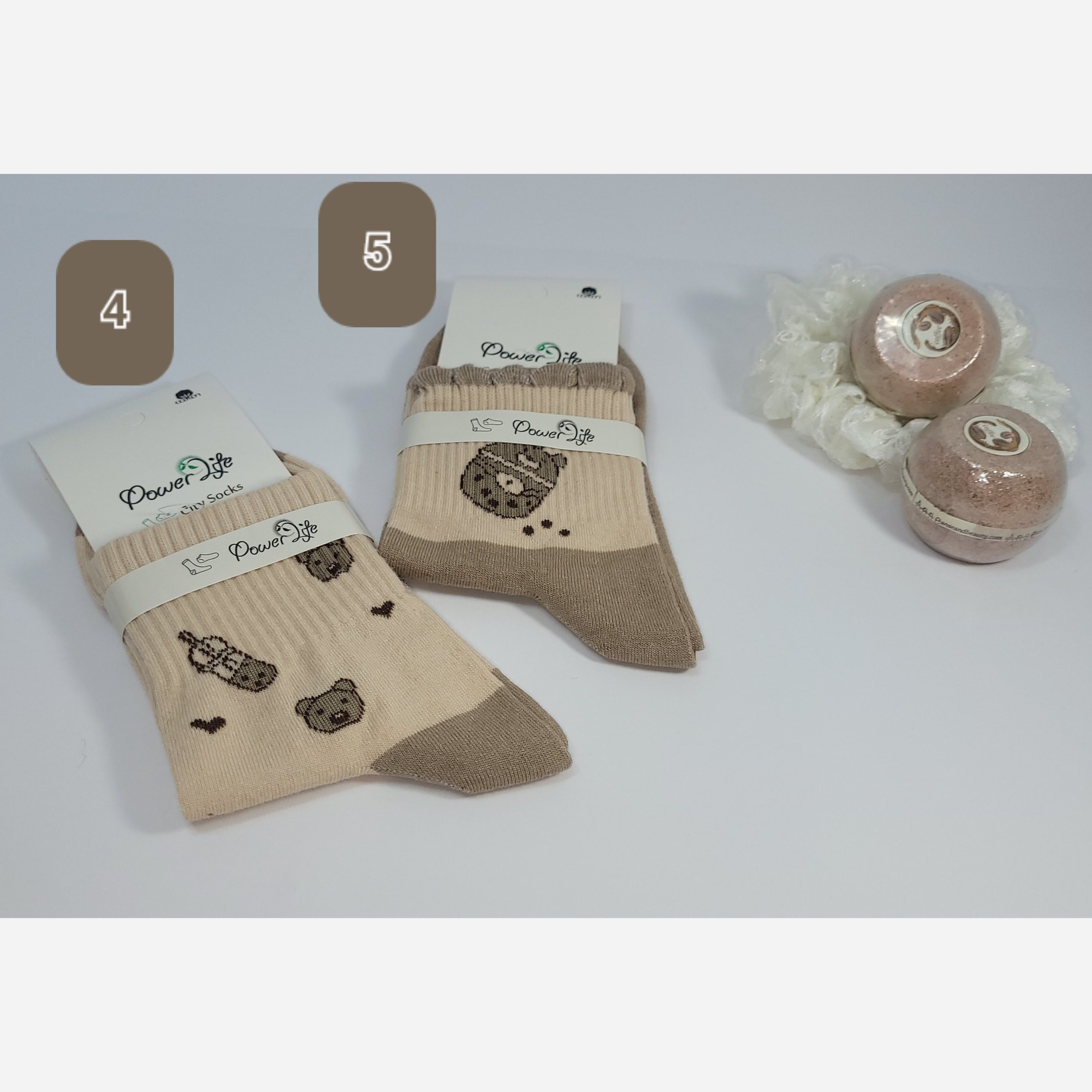 جوراب زنانه فانتزی با کیفیت - کد 0216