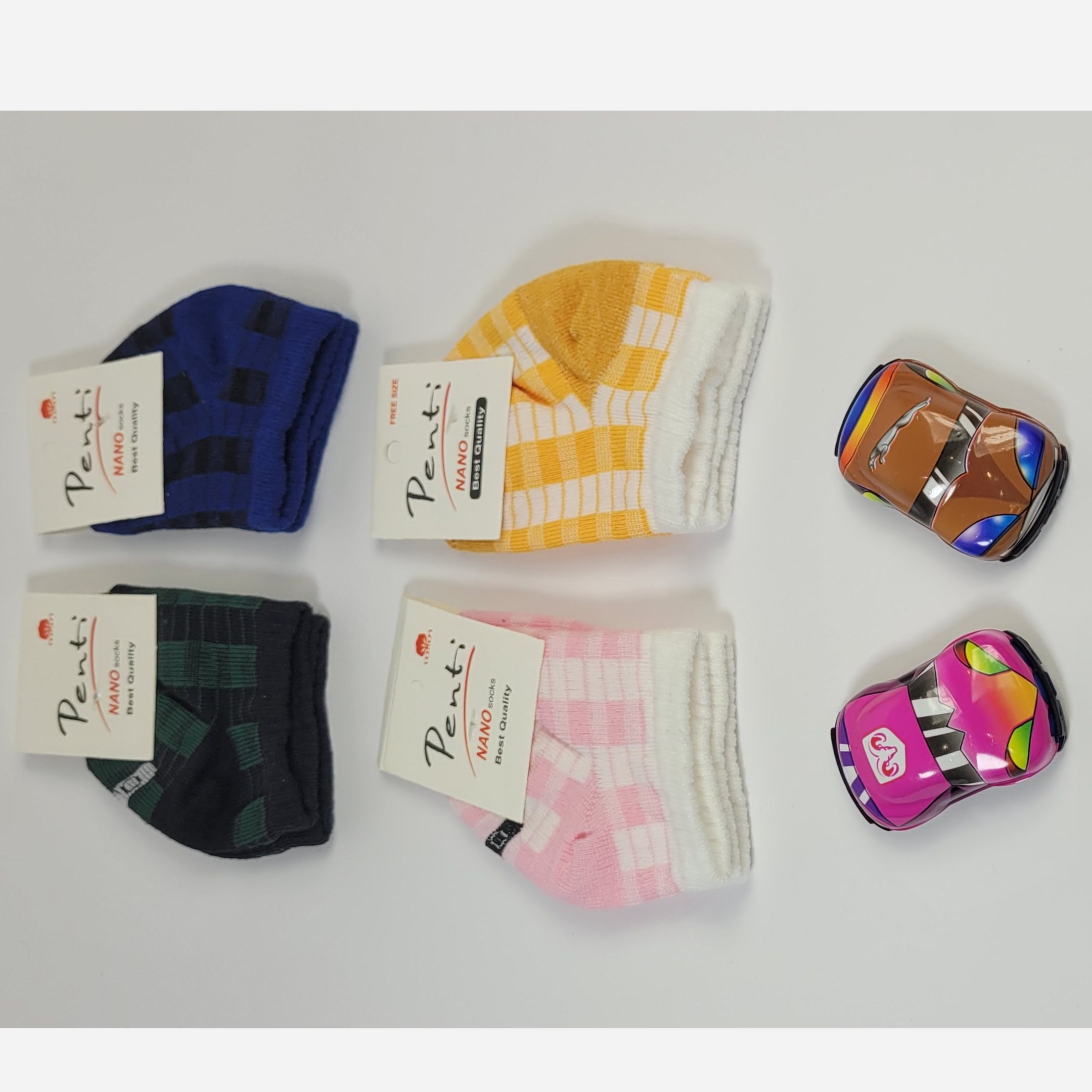 جوراب نوزادی سایز صفر - کد 051