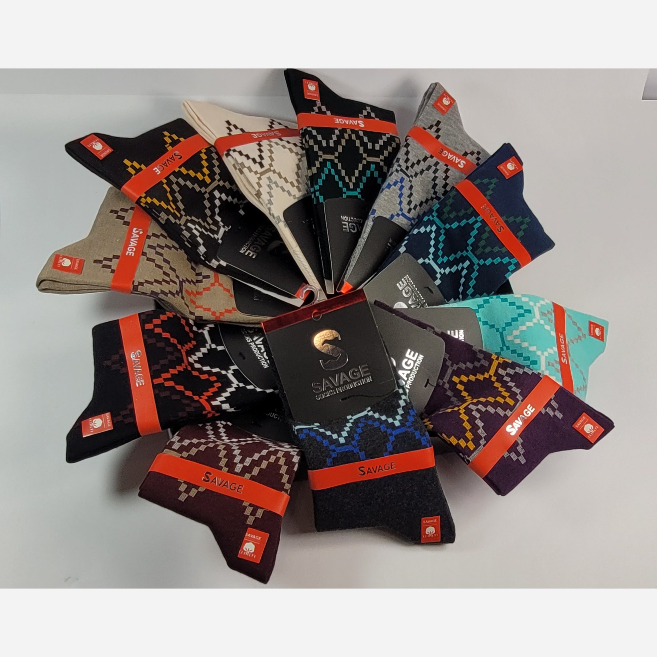 جوراب مردانه سوپر پنبه اعلا - کد 0118