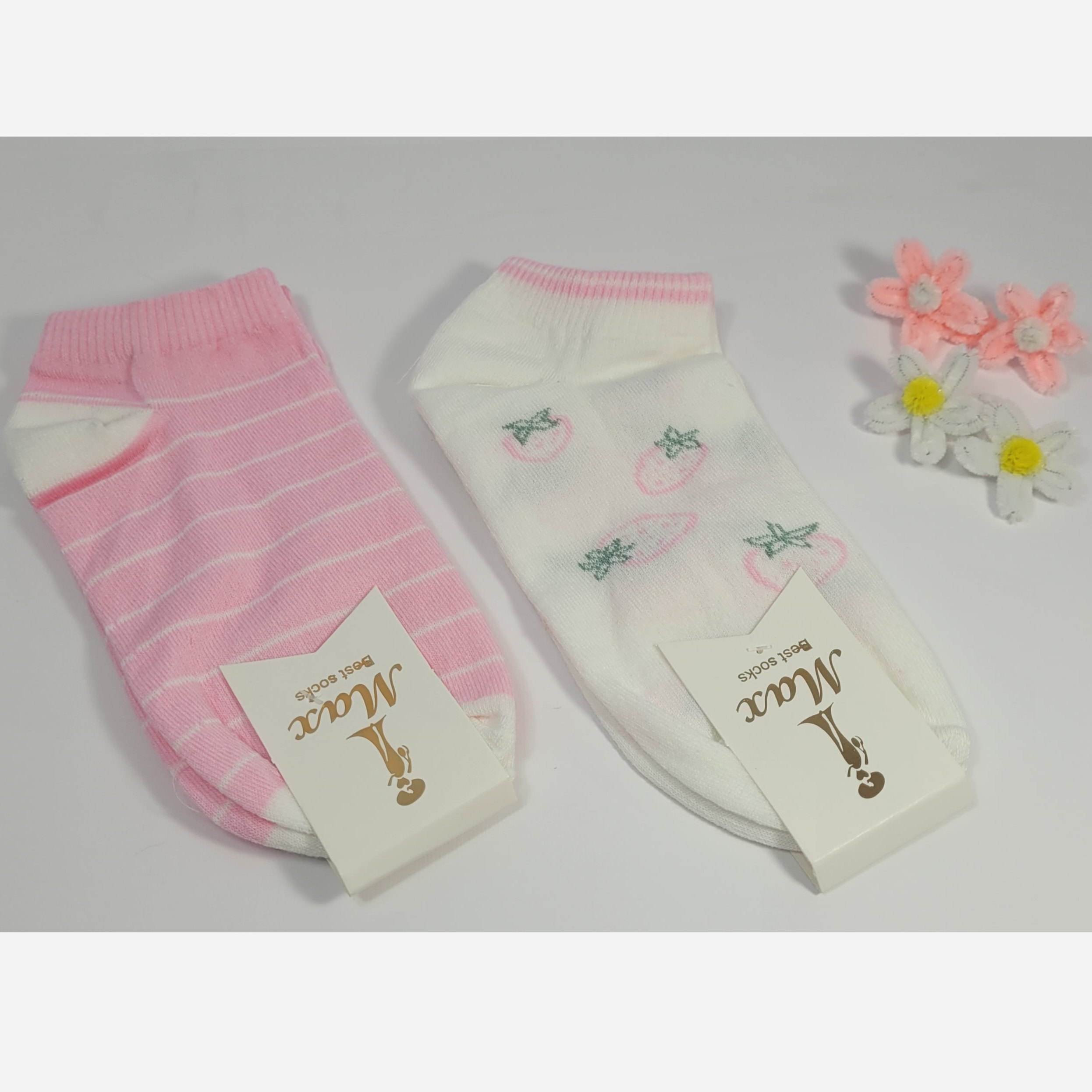 جوراب زنانه مچی فانتزی - کد 0212