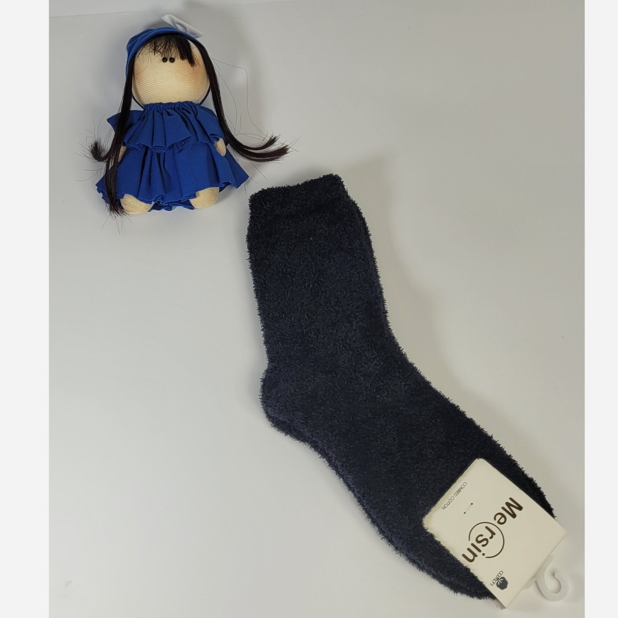 جوراب زنانه نیم ساق موهر- کد 0215