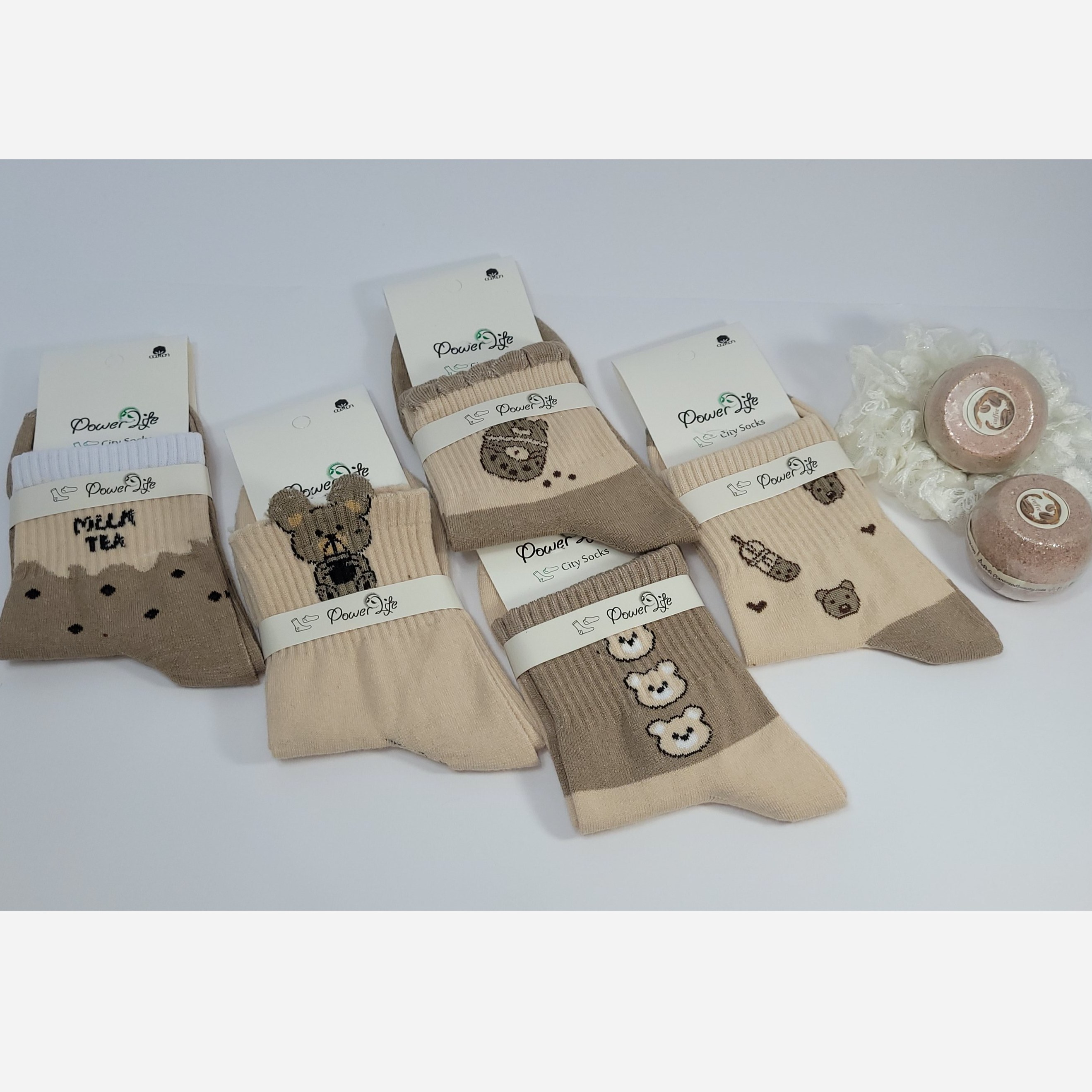 جوراب زنانه فانتزی با کیفیت - کد 0216