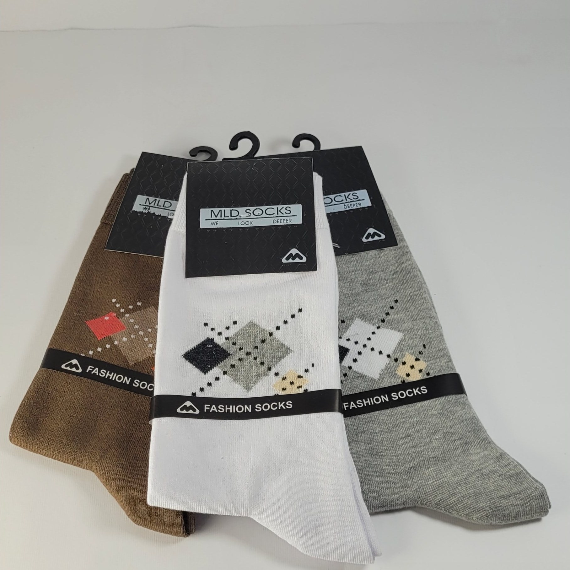 جوراب مردانه پنبه ای - کد 0112